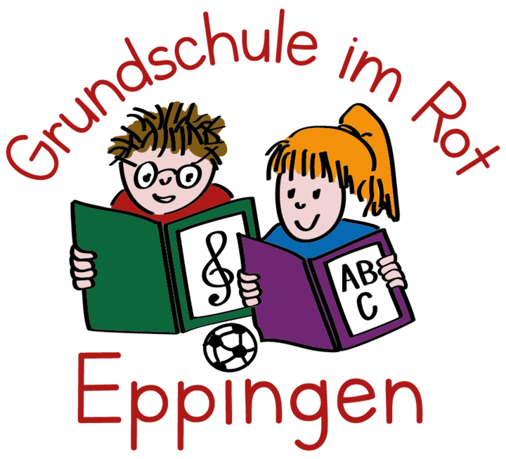 Logo Grundschule im Rot