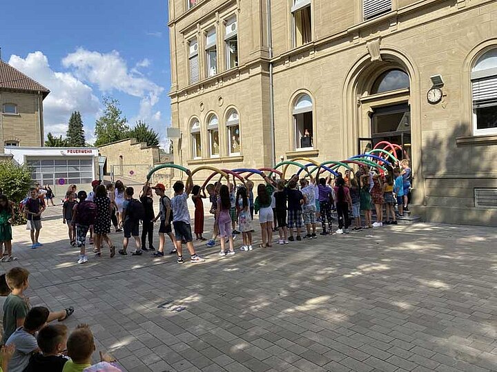 Abschied an der Grundschule im Rot 2022