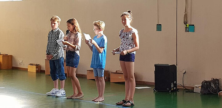 Abschied an der Grundschule im Rot 2019