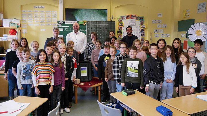 Klima- und EnergieBOX für Grundschule im Rot in Eppingen