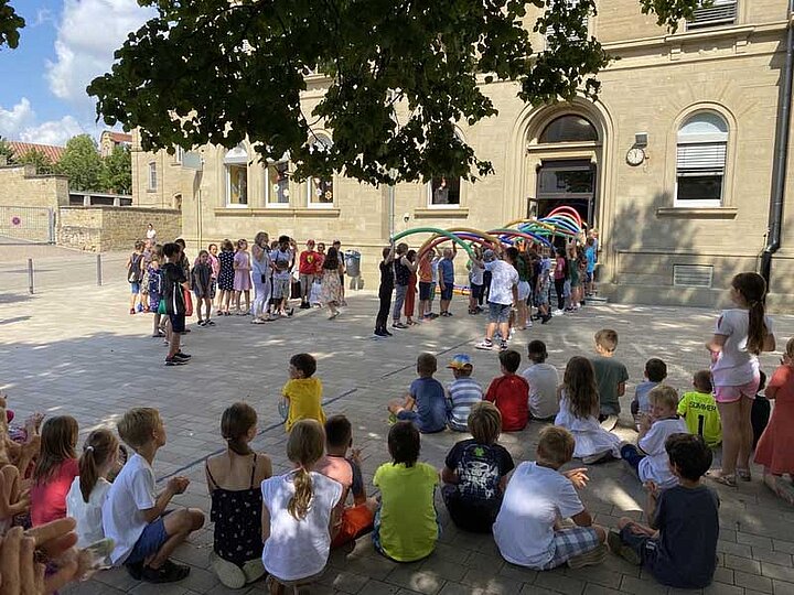 Abschied an der Grundschule im Rot 2022