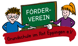 Logo Förderverein Grundschule im Rot